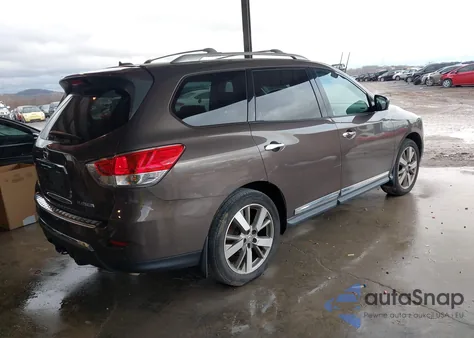 2016 Nissan Pathfinder Platinum from USA, damaged, VIN 5N1AR2MN3GC633494